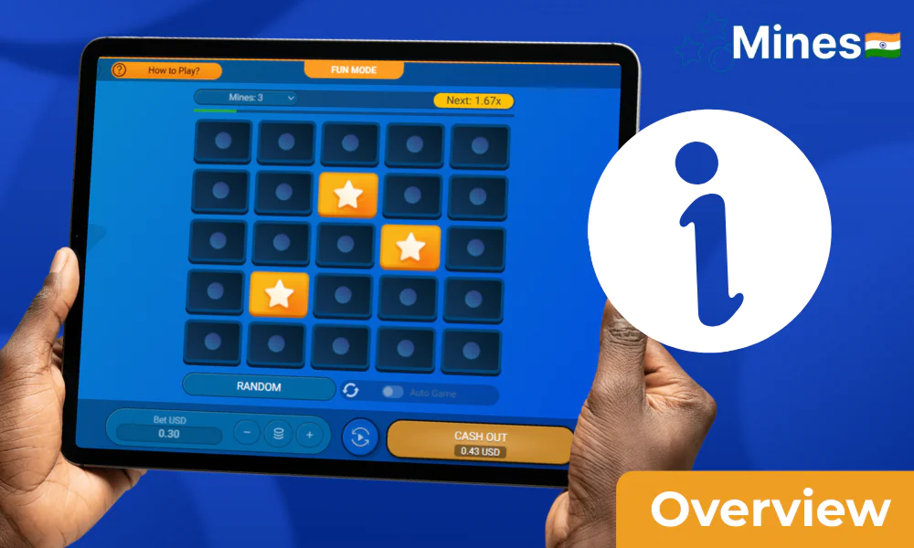 Basic information about Mines Casino Game